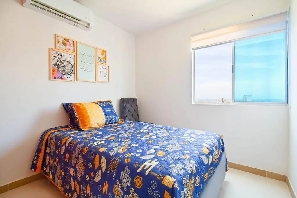 Apartamento Nuevo Con Vista Al Castillo San Felipe Cartagena Apartment