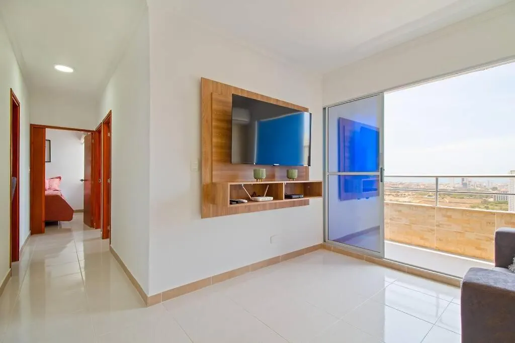 Apartamento Nuevo Con Vista Al Castillo San Felipe Cartagena Apartment